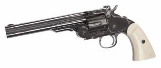 Schofield 1877 Major 3 SF Revolver Co2 Steel Grey Full Metal by Gun Heaven